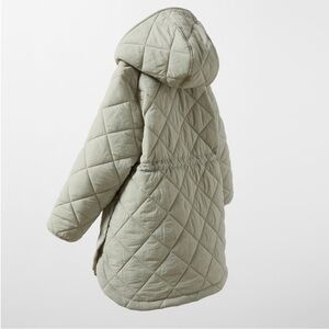 ZARA KIDS DIAMOND PATTERN PUFFER COAT Size 9-10Y